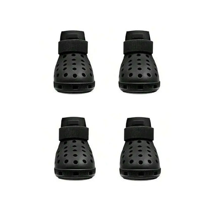 All-Season Breathable Non-Slip Pet Footwear Set of 4 for Enhanced Comfort and Paw Protection for Puppies