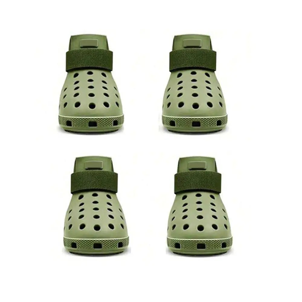 All-Season Breathable Non-Slip Pet Footwear Set of 4 for Enhanced Comfort and Paw Protection for Puppies