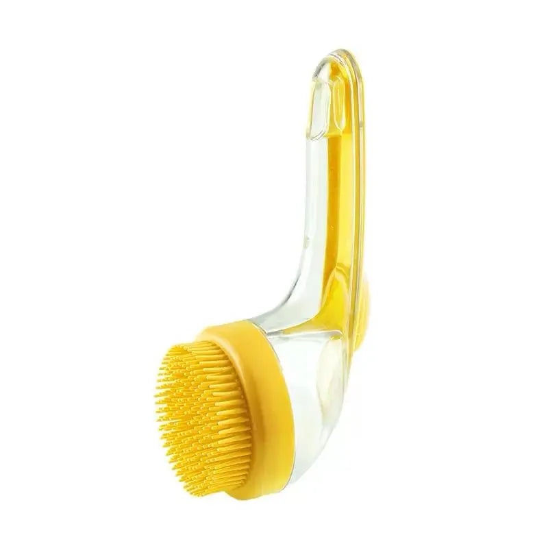 2026 New Universal 2-In-1 Pet Bath & Grooming Deshedding Brush with Built-In Soap Dispenser, 8In×3In×4In Gentle Massage Aid for Dogs & Cats, Enhances Beauty/Hair Care, Saves Dry Shampoo, Bathing