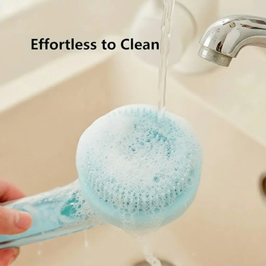 2026 New Universal 2-In-1 Pet Bath & Grooming Deshedding Brush with Built-In Soap Dispenser, 8In×3In×4In Gentle Massage Aid for Dogs & Cats, Enhances Beauty/Hair Care, Saves Dry Shampoo, Bathing