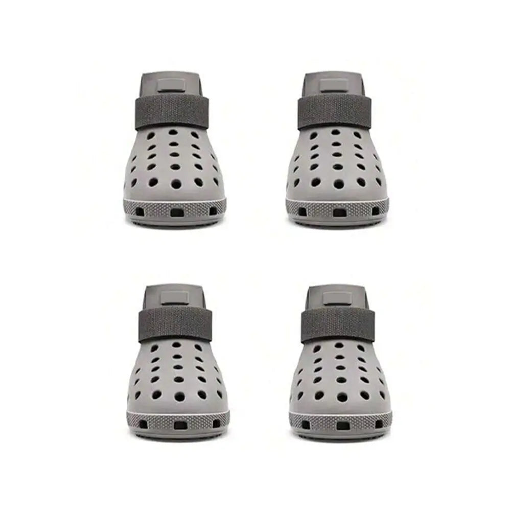 All-Season Breathable Non-Slip Pet Footwear Set of 4 for Enhanced Comfort and Paw Protection for Puppies
