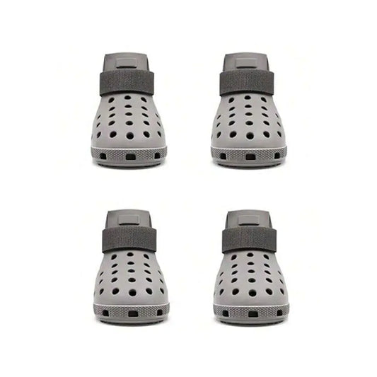 All-Season Breathable Non-Slip Pet Footwear Set of 4 for Enhanced Comfort and Paw Protection for Puppies